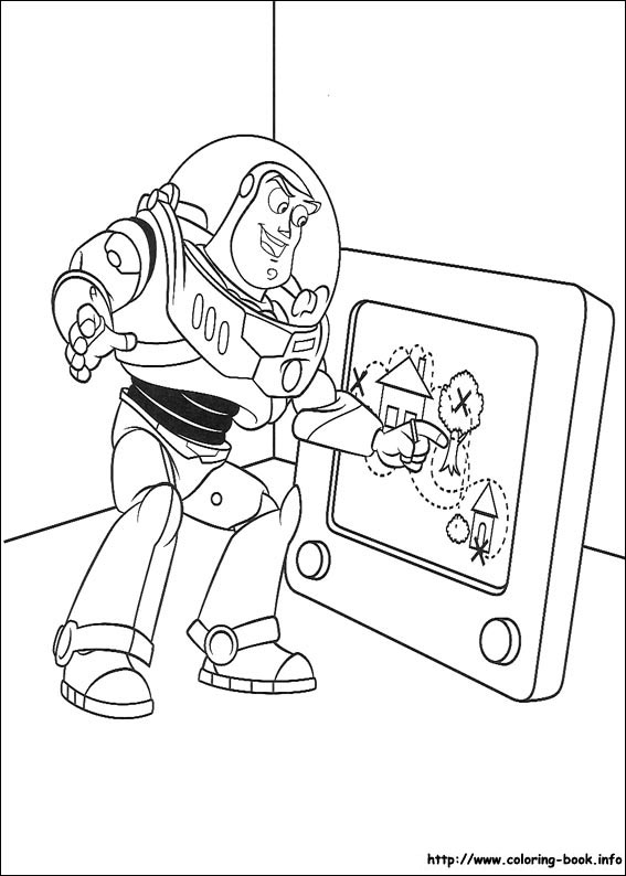 Toy Story coloring picture